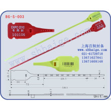 Sello indicativo de plástico BG-S-003